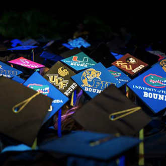 Graduation caps